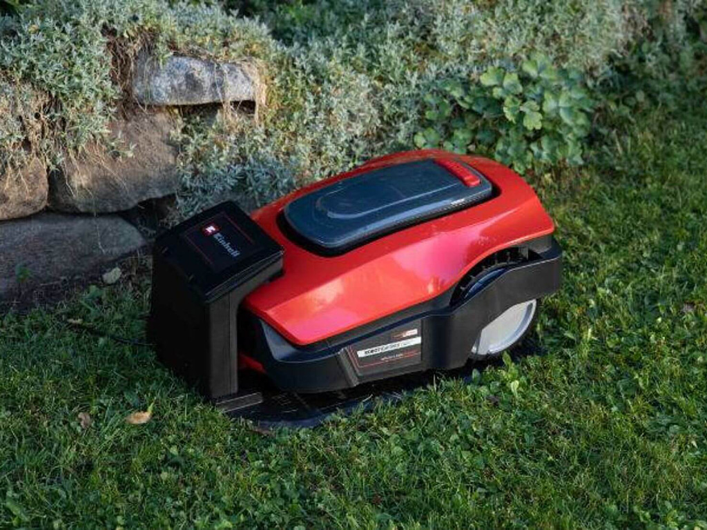 battery lawn mower robot